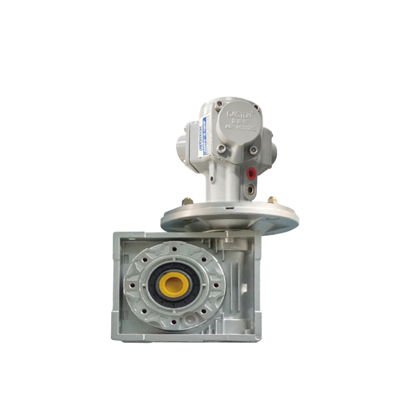 AMP2-RV Motor de aer reductor cu angrenaj melcat