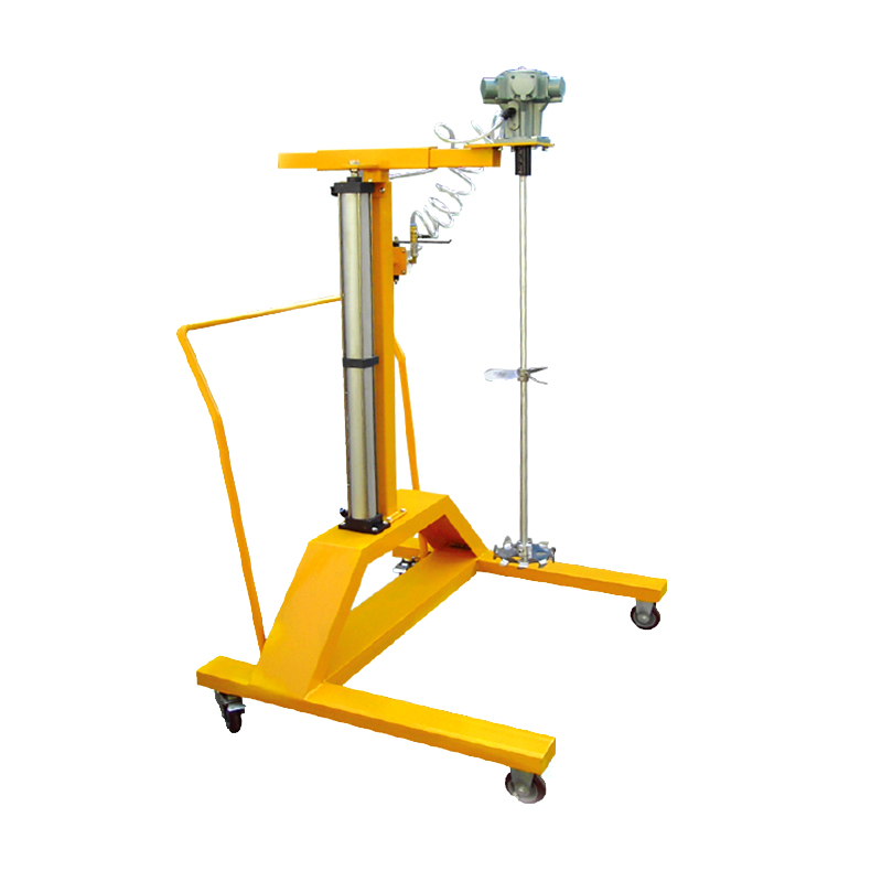 TC-AMP5-UG Mixer pneumatic cu ridicare de tip cărucior Gaston