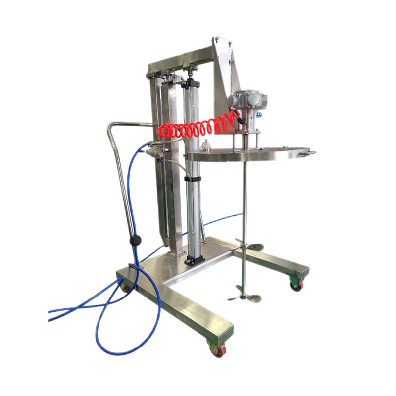 TC-AMP6-G Mixer cu motor pneumatic antideflagrant de tip cărucior Gaston