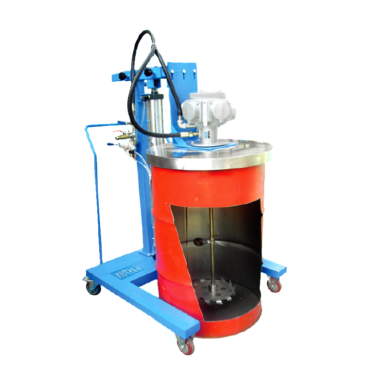 TC-AMP7-A Mixer pneumatic cu carucior cu piston Gaston