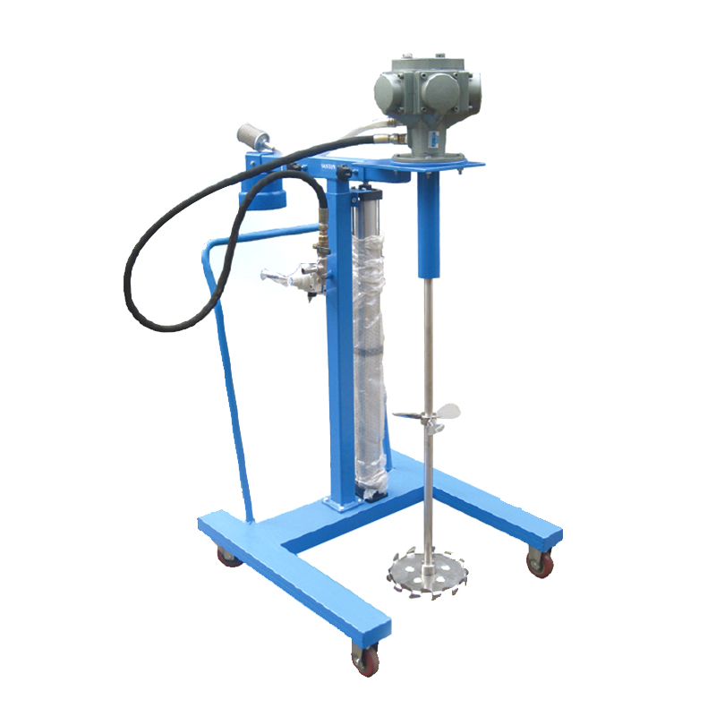 TC-AMP7 Mixer pneumatic tip cărucior Gaston din oțel inoxidabil