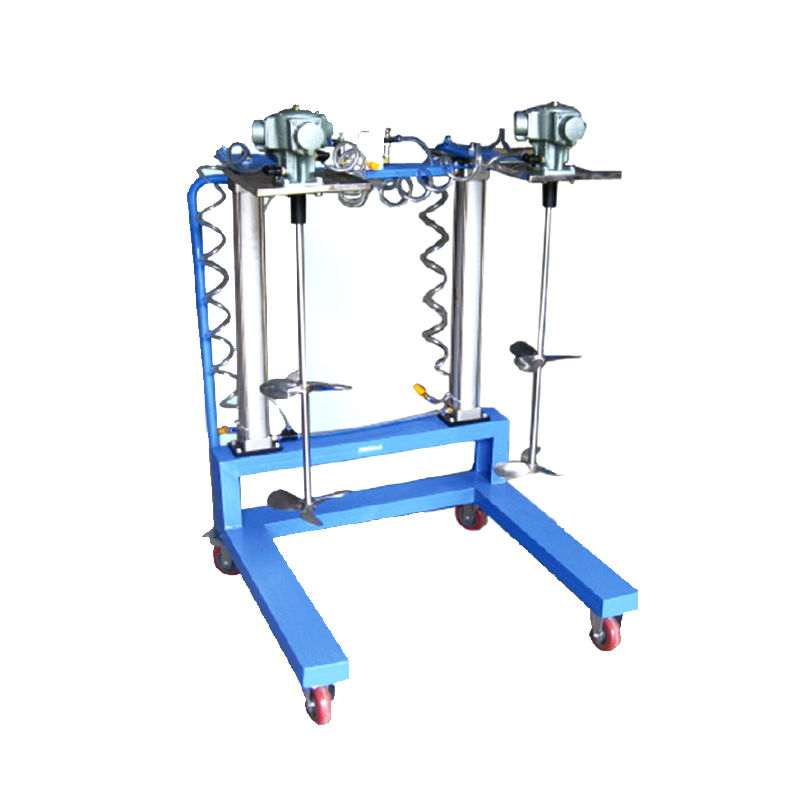 TC-U-ST Mixer pneumatic cu carucior cu cilindru dublu Gaston